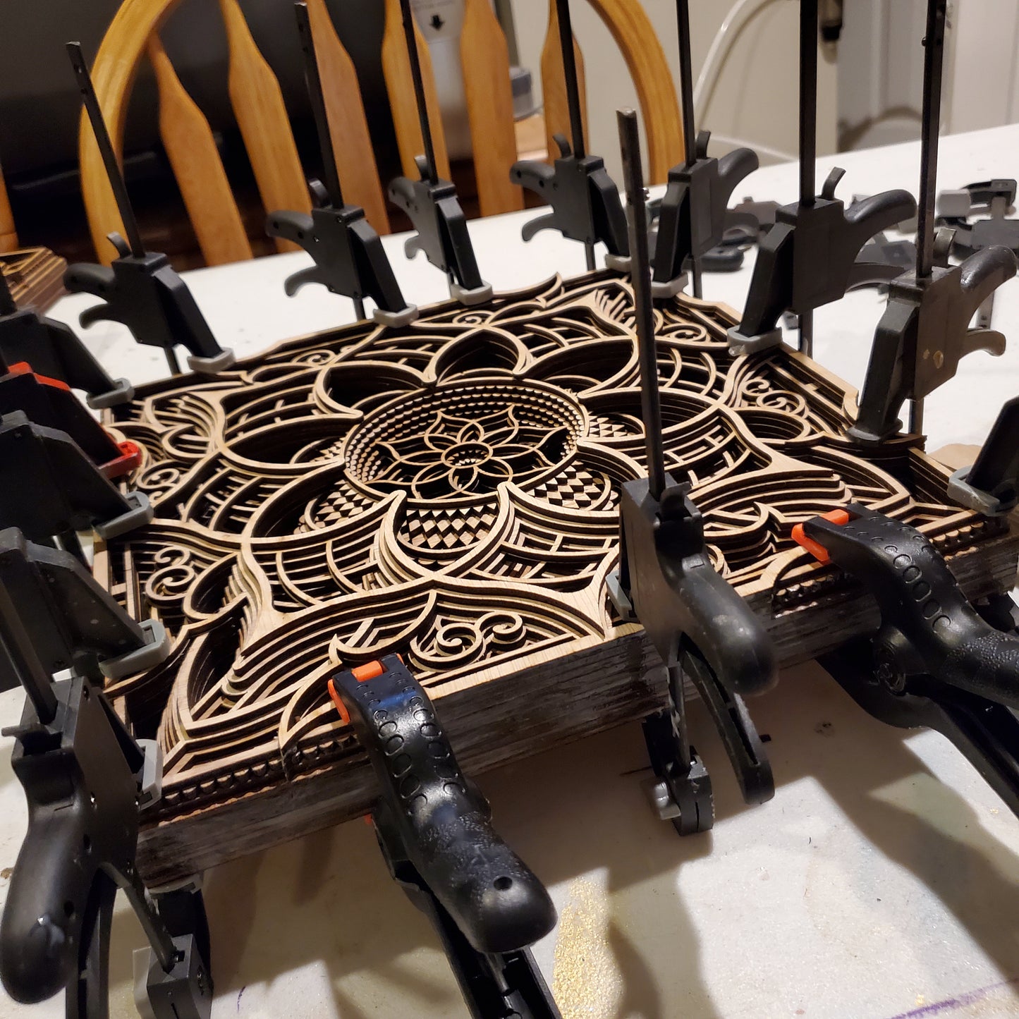 Elegant Round Wood Potpourri Box – Features a Living Hinge Lid for a refined, aromatic gift that blends beauty with craftsmanship. Buy today