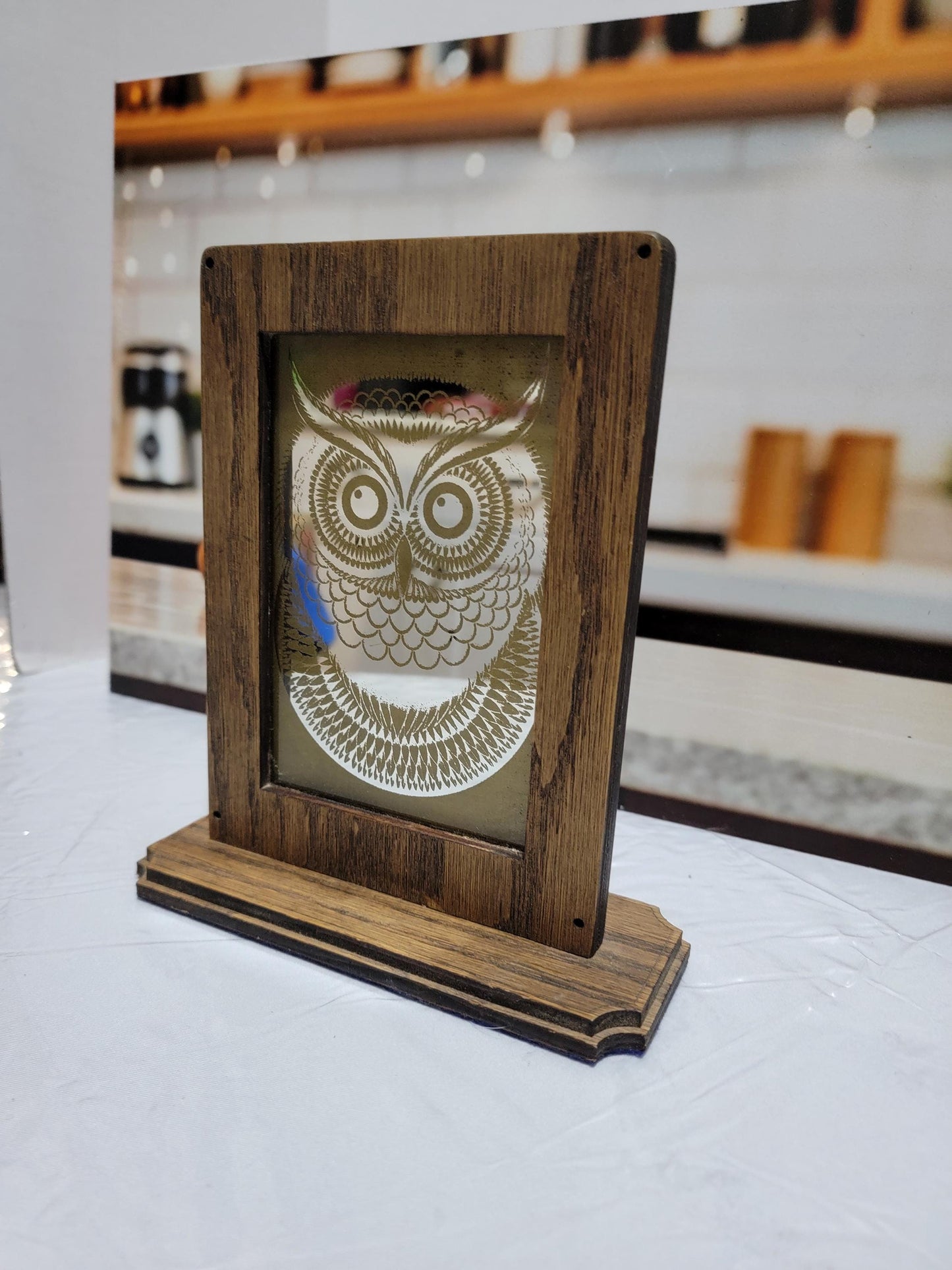 This is a funny sign that would look great on the front door of a cabin or a lakeside bar. It features the words "Old Hookers Welcome"!