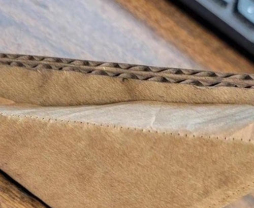 Close-up of a cardboard box corner with a textured pattern. DIY Cardboard Corner Protectors – Save Your Poster & Your Wallet!
You printed the perfect poster. Now protect it like a pro—without spending a dime on stock. These DIY cardboard corner protectors are made from scrap cardboard, turning trash into treasure and keeping your artwork safe from dings, dents, and disaster. Nothing worse than having that job done and someone bumps the corner, destroying the print you worked so hard on. But you made these p