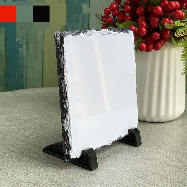 Honor your loved one with a custom 5.5x5.5" slate photo—fade-proof, full-color, and ready in 3–5 days. Free pickup in Fowlerville. Buy now