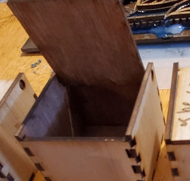 Digital file-LASER CUT flip-top box file as a necklace boxes laser cut file Candle box digital file for necklace box, flit top Box files