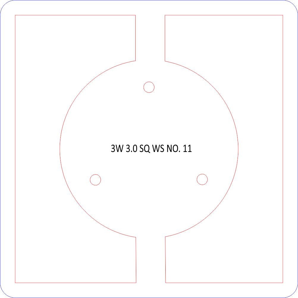 Square 3-Wick Centering Tools by Laser Etching Etcetera—MDF toppers in 2", 3",  4" sizes. Durable, precise, perfect for candle makers! span