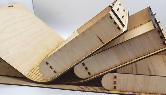 Get your Laser-Cut Birch MDF Secret Book Box with Sliding Latch and Living Hinge Design for Tools, Gifts, Keepsakes, or Hidden Stash Storage