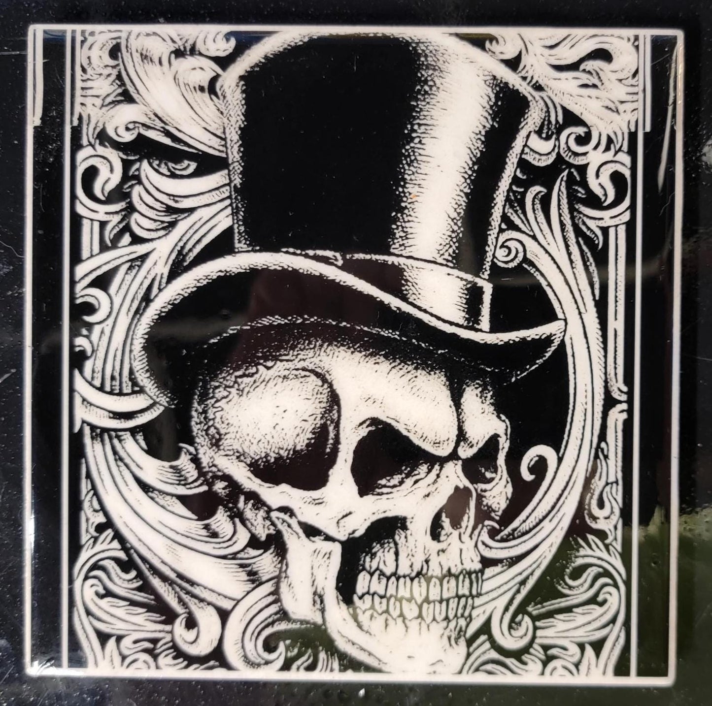 Trick or Treat” 8x10 Canvas—fiery jack-o'-lanterns & bold UV print bring Halloween heat to your décor. Spooky charm, delivered! Scary