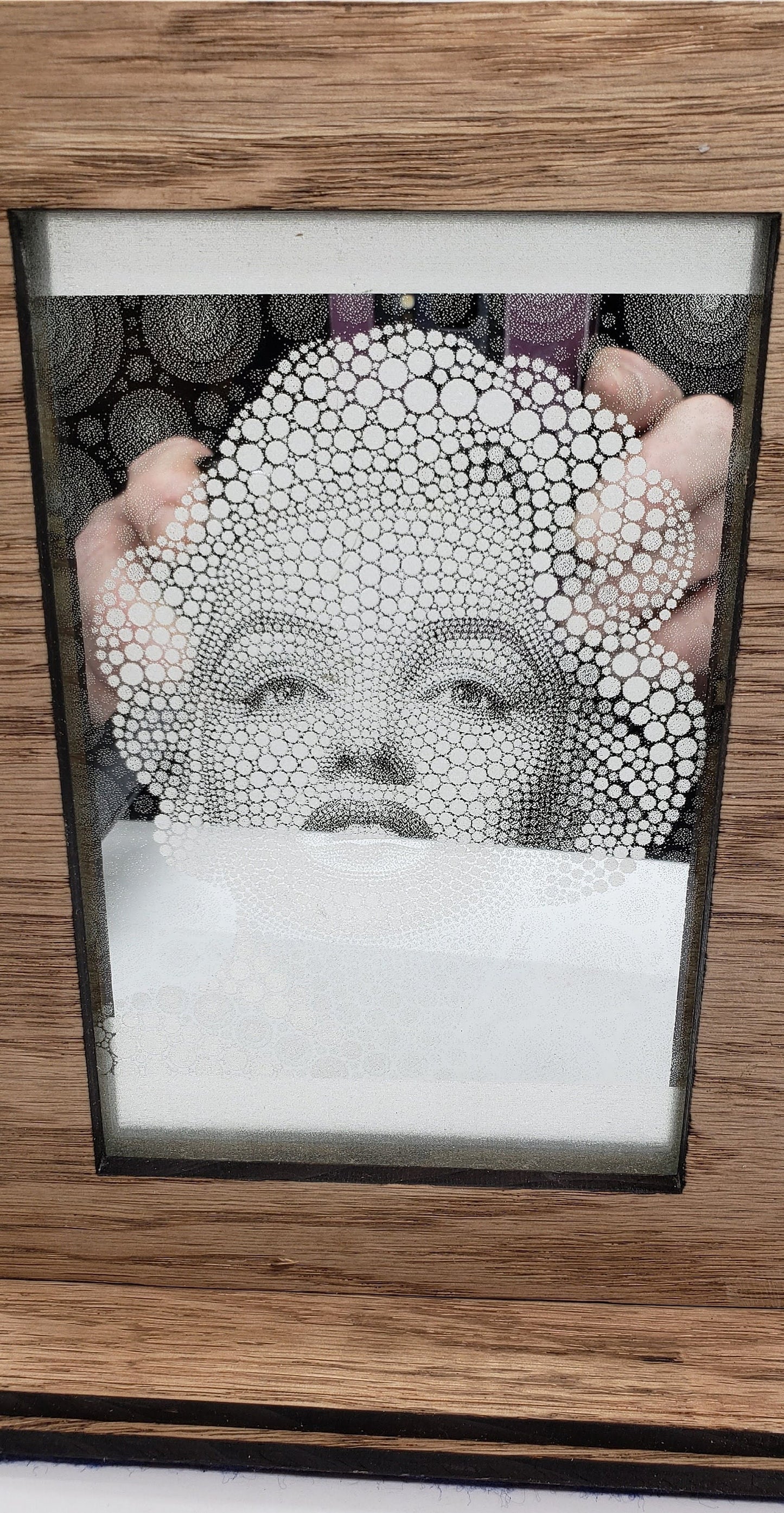 Old mirrors reborn: laser-etched Marilyn Monroe on 4×6 glass. Art, reflection, and transformation in every piece. Buy the legend!