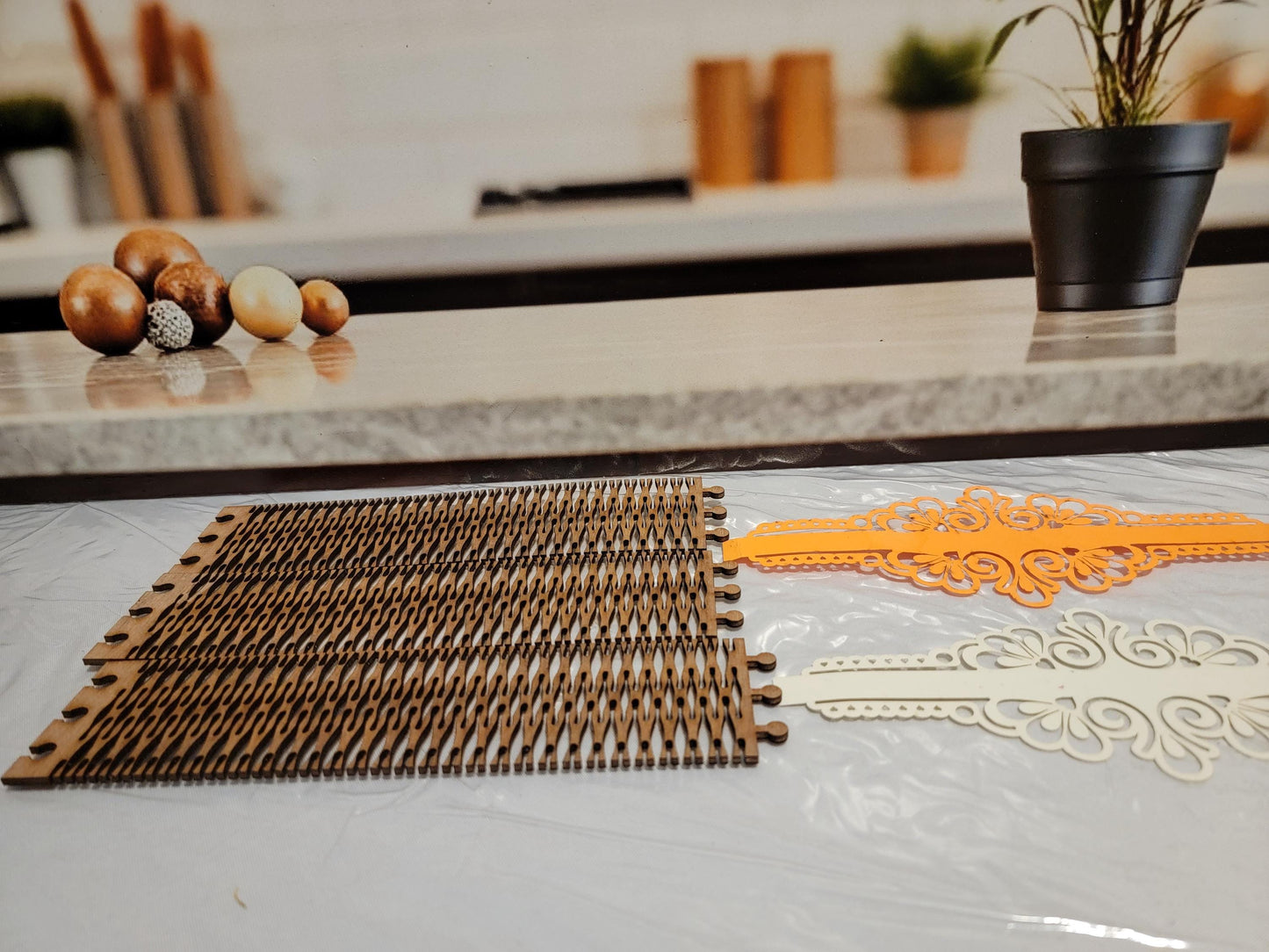 Digital Napkin Ring Holder Cut File for Wood and Paper Crafting Includes PDF and SVG Perfect for Custom Table Decor and Wedding Settings