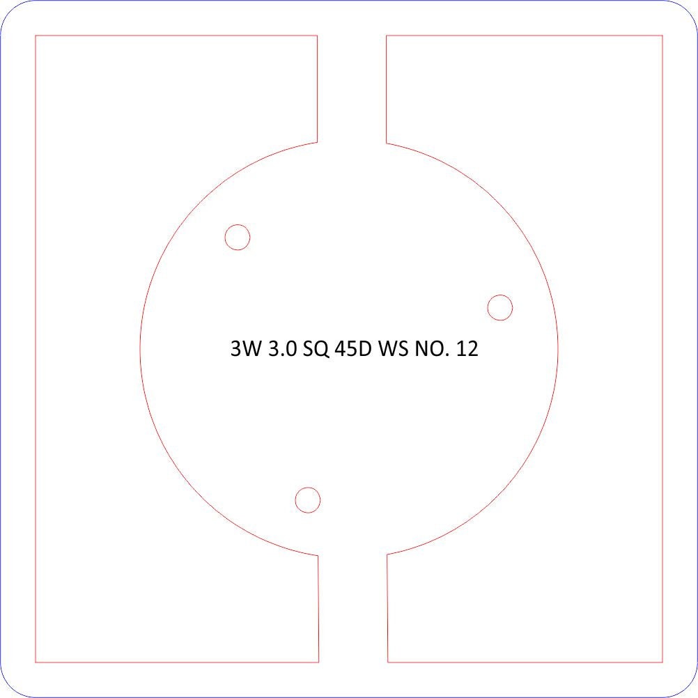 Square 3-Wick Centering Tools by Laser Etching Etcetera—MDF toppers in 2", 3",  4" sizes. Durable, precise, perfect for candle makers! span