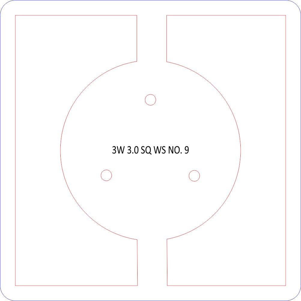 Square 3-Wick Centering Tools by Laser Etching Etcetera—MDF toppers in 2", 3",  4" sizes. Durable, precise, perfect for candle makers! span