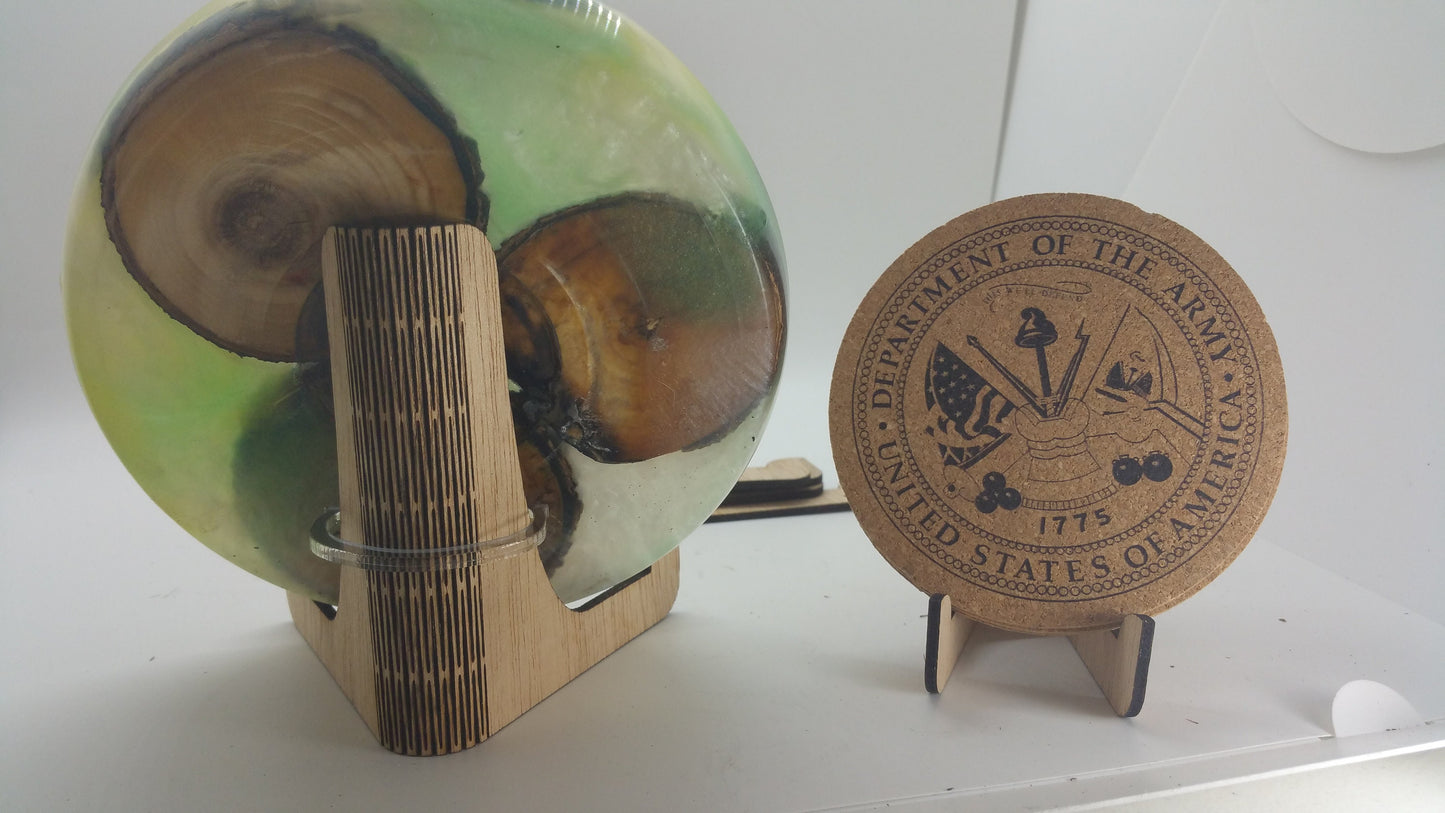 Digital File for 8-Inch Foldable Plate Holder Printable Template for Stylish Display of Art Plates or Event Decor with Retaining Clip