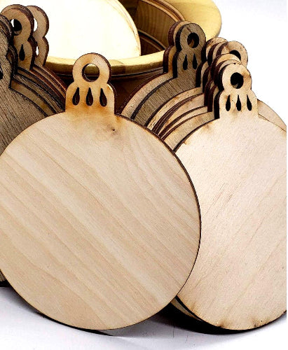 Check out these cheap, 3-inch flat wooden bulb shapes. Great for letting your kids decorate, your kids can let their imaginations run wild while using their artistic abilities. They can paint them, draw on them or even cut out shapes from construction paper and glue them on. The possibilities are endless! Another great option for these bulb shapes is that they are also great for crafts or package labels. So many ways to use them.