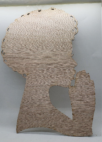 Children's Praying Head Silhouettes – Boy & Girl Pair

Celebrate innocence, reverence, and creativity with our **Children’s Praying Head Silhouettes**, precision-cut from **1/8-inch premium dark plywood**. These heartfelt profiles—one boy, one girl—capture a timeless moment of prayer and offer endless possibilities for crafting, decorating, and storytelling.