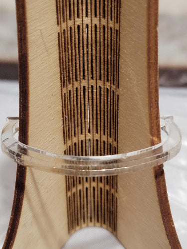 Living hinge close up