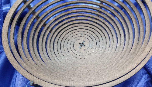 A foldable cradle for tiny treasures. It’s not a basket—it’s a soft-spoken helper with a precise rhythm. The bowl section fits only one way, like a puzzle piece with purpose. Open it with intention, close it with grace.