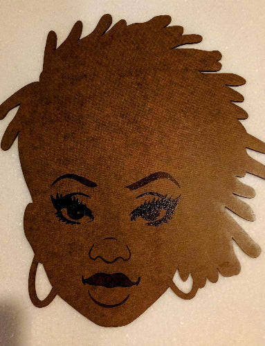 Celebrate Bold Beauty with Our Colored Diva Heads!
Step into a world of elegance, empowerment, and creativity with our stunning Colored Diva Head Silhouettes—crafted to inspire, decorate, and delight. At Laser Etching Etcetera, we specialize in high-quality wooden Diva heads ranging from 11 to 19 inches, each laser-cut from 1/8" birch plywood and ready to become the centerpiece of your next masterpiece.
