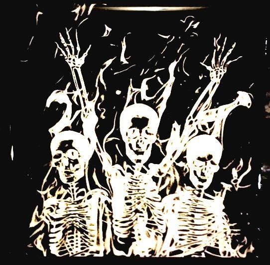 Laser-engraved tiles—spooky, steampunk, on clearance! Each piece is unique, handmade, & comes with a free stand. Limited stock! Buy and save