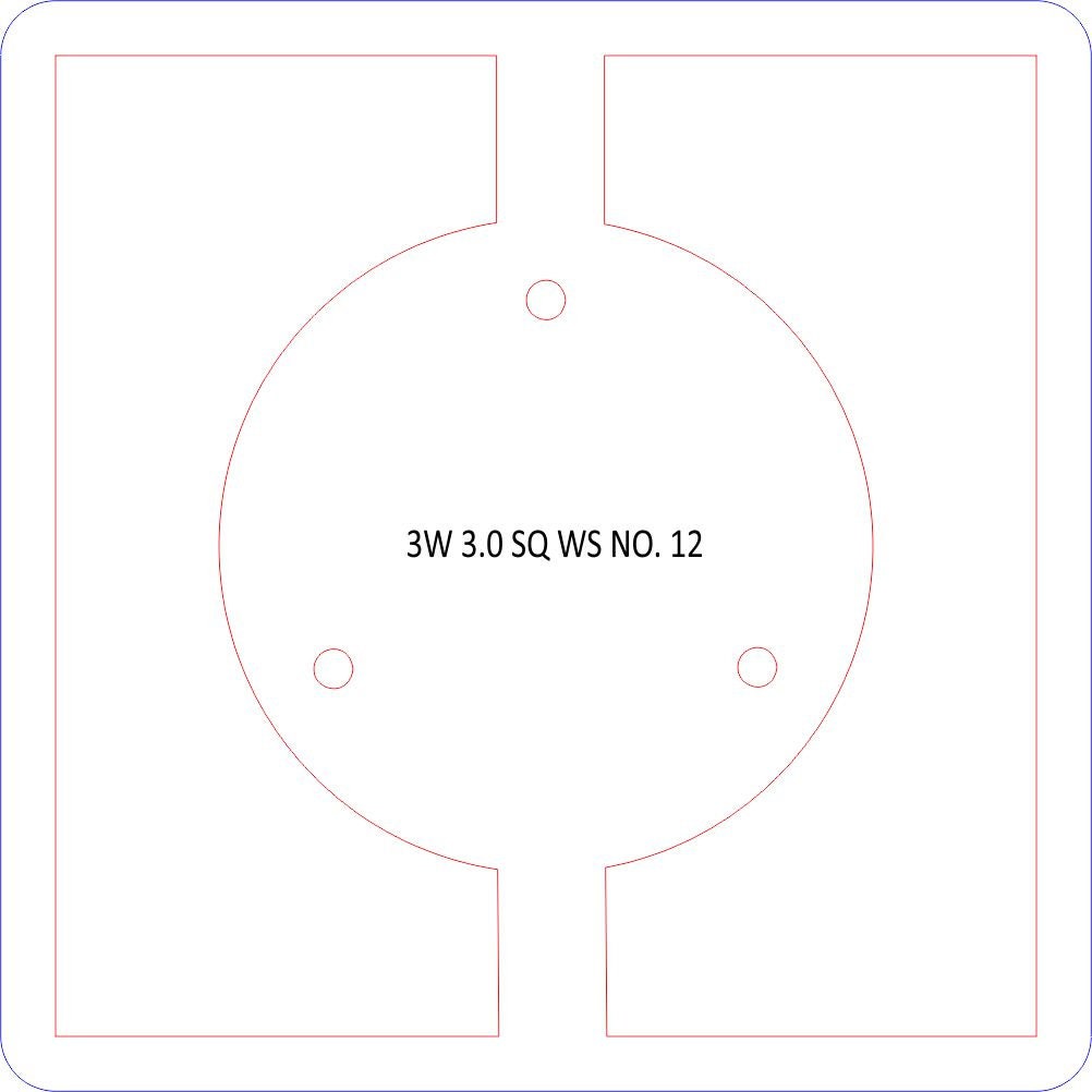 Square 3-Wick Centering Tools by Laser Etching Etcetera—MDF toppers in 2", 3",  4" sizes. Durable, precise, perfect for candle makers! span
