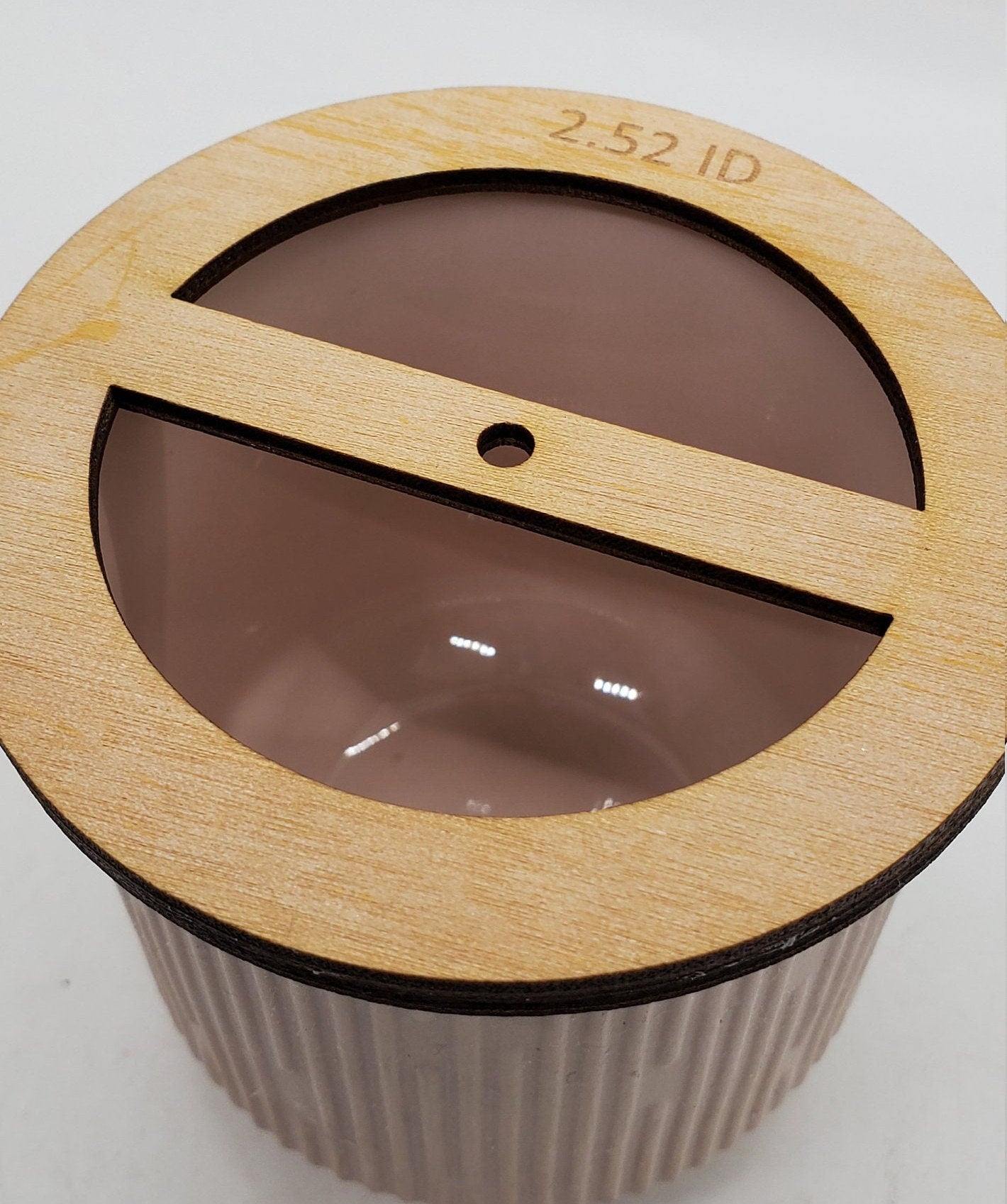 Wick Centering Tool: Single Wick Candle Making 2.52 to 3.75 inches Wick Tool for Candle Makers Fits Multiple Sizes- Flawless Candle Crafting