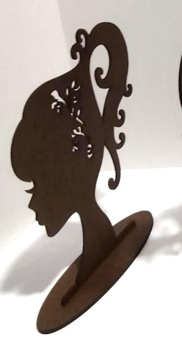 Discover our Elegant Small Head Jewelry Display – the ideal way to organize and showcase your cherished jewelry and keepsakes. Its sleek, compact design effortlessly fits on your shelf or desk, providing a stylish solution without taking up precious space. Crafted with versatility and beauty in mind, this display beautifully highlights your necklaces, beads, pendants, and more. Whether for personal use or enhancing your retail space, this smaller yet stunning display measures 11 inches tall, 9 inches wide, 