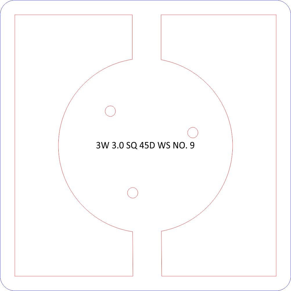 Square 3-Wick Centering Tools by Laser Etching Etcetera—MDF toppers in 2", 3",  4" sizes. Durable, precise, perfect for candle makers! span